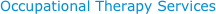 Occupational Therapy Services